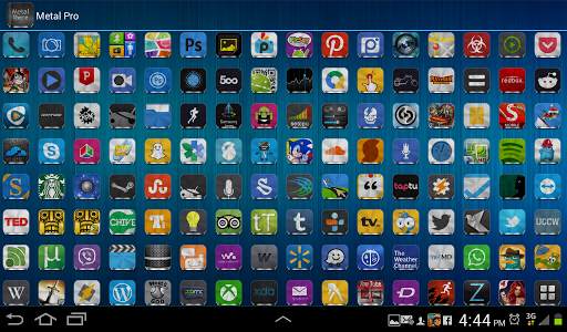 Metal Free(APEX NOVA GO THEME) screenshot 13