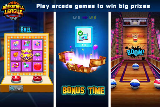 Basketball League - Online Free Throw Match screenshot 4