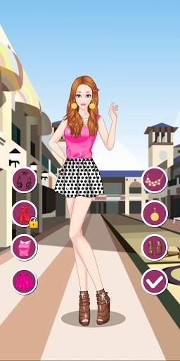Summer Clothes Shopping Dress Up Game screenshot 2
