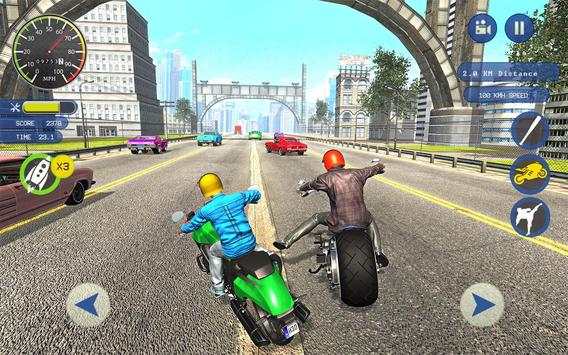 Street Bike Attack Racing Stunt: Motorcycle Sports screenshot 1
