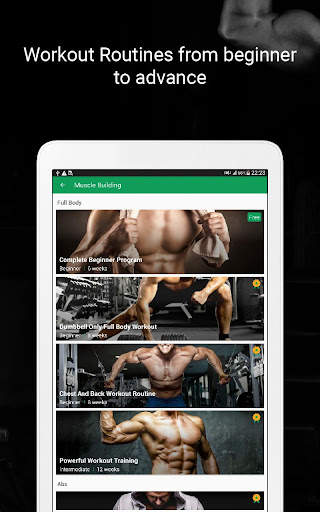 Fitvate - Gym & Home Workout screenshot 22
