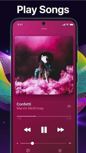 iPlayer OS14: Music Free Player 2021 - EQ Player screenshot 2