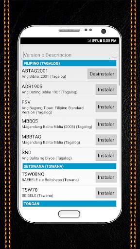 Bible ADB1905, Ang Dating Bibliya 1905 (Tagalog) screenshot 8