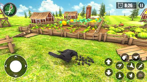 Thirsty Crow Sim: Bird Games screenshot 6