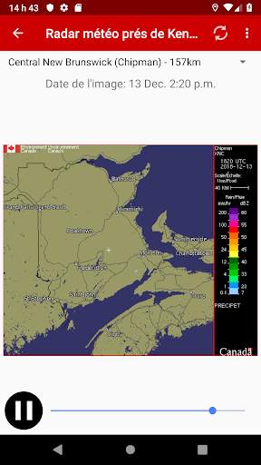 Météo Canada screenshot 2