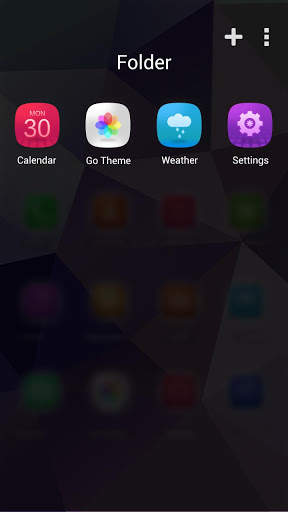 My Space GO Launcher Theme screenshot 4
