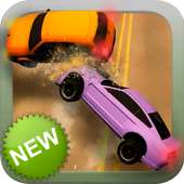 High speed car racer logo