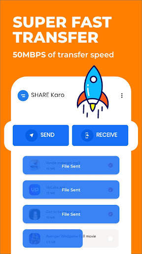 ZenderShare - File Transfer & Share App screenshot 1