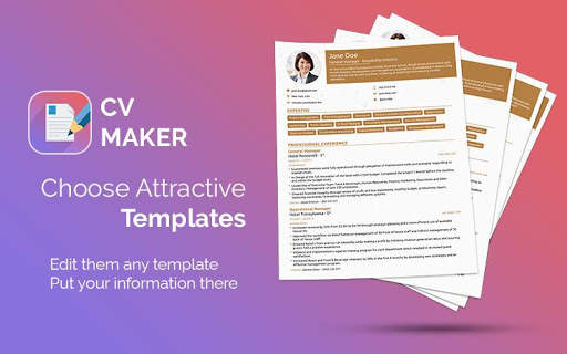 CV Maker 2019 formats et créateur de CV screenshot 2