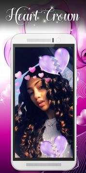 Photo Booth Heart Crown App screenshot 3