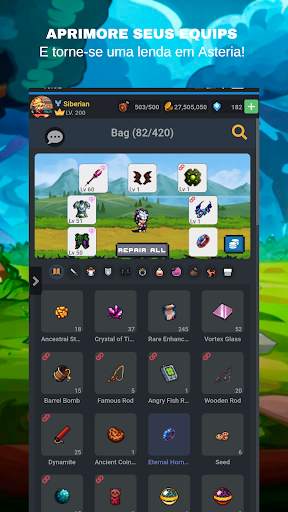 Mana Storia: MMORPG Retrô screenshot 2