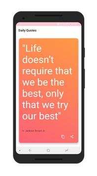 Daily Quotery screenshot 2