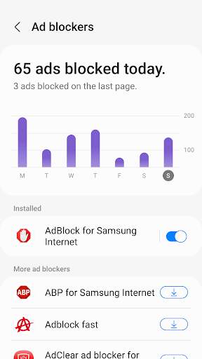 Samsung Internet Browser Beta screenshot 3