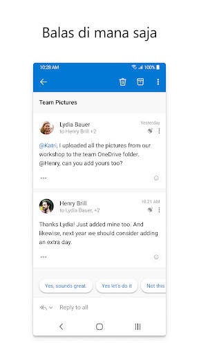 Microsoft Outlook screenshot 3