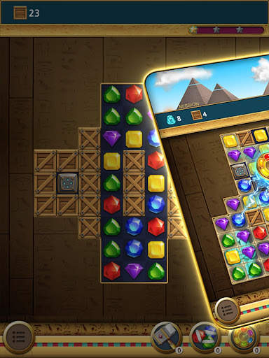 Jewels Pharaoh : Match 3 screenshot 9