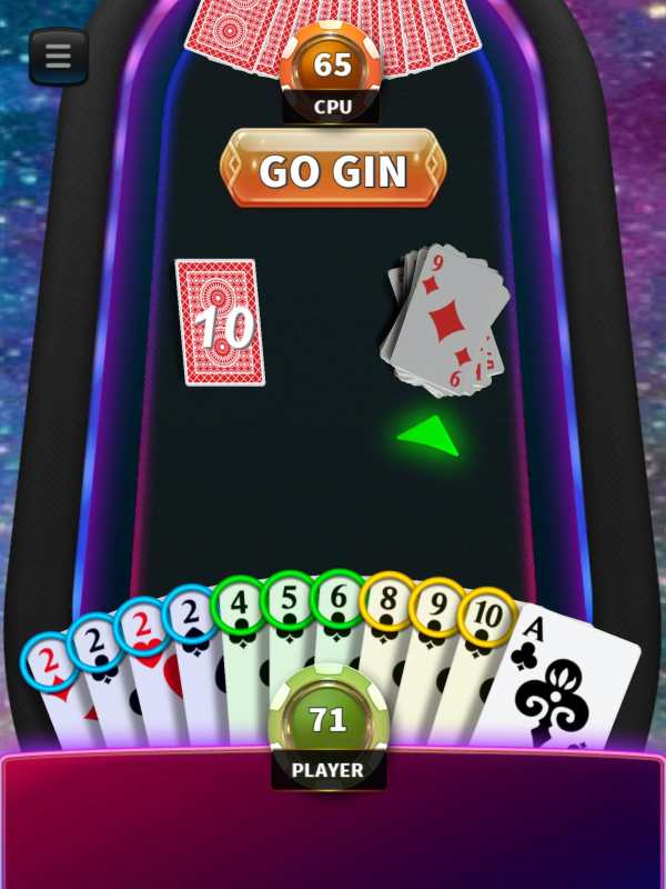Gin Rummy - How to Play Gin Card Game for Beginner screenshot 11