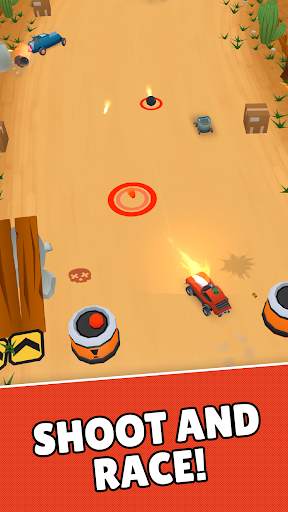 Motor Royale: Intergalactic car shooter! स्क्रीनशॉट 1