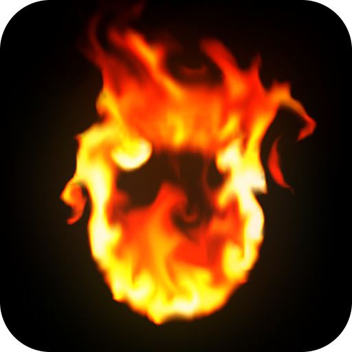 Magic Flames Free - fire live wallpaper simulation icon