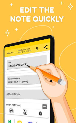Smart Notepad Notes - Quick Note, Shopping List screenshot 10