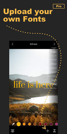 Texta: professional photo editing and typing tool screenshot 2