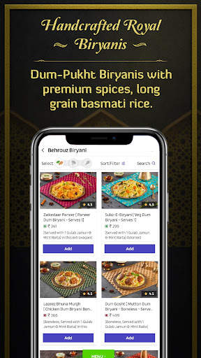 Behrouz Biryani - Order Online screenshot 3