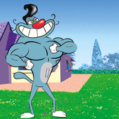 Oggy Cockroaches vs Bandits icon