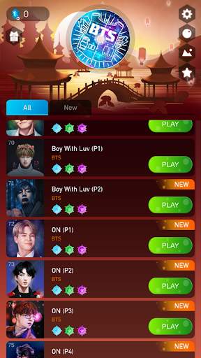 BTS Hop: KPOP Rush Tiles Game! screenshot 1