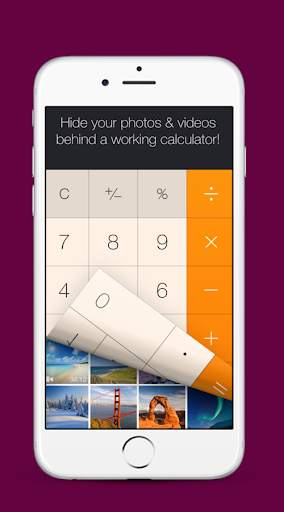 Calculator Lock - hide photo & Video screenshot 3