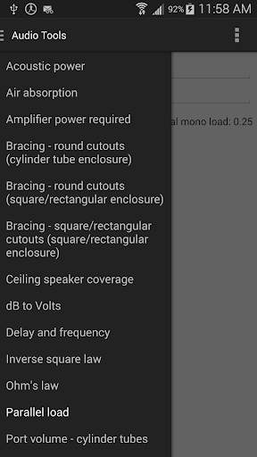 Audio Wizard - Calculators screenshot 1