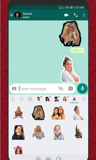 Celebrity Stickers for WhatsApp - WAStickerApps screenshot 1