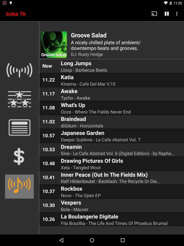 SomaFM Radio Player screenshot 12