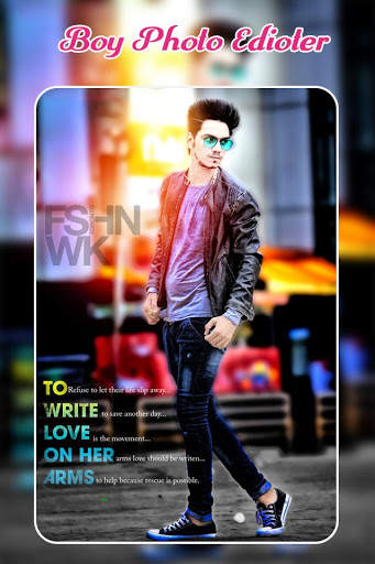 Boy Photo Editor screenshot 1