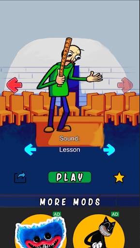 FNF Baldi Mod Test screenshot 2