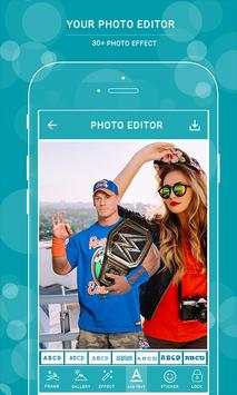 Photo Editor For WWE screenshot 1