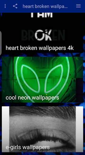 heart broken wallpaper aesthetic screenshot 4