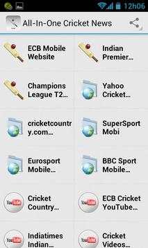 Cricket News and Headlines screenshot 1