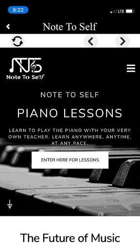 Note To Self Piano Lessons: Learn To Play Piano screenshot 1