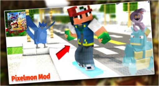 Pixelmon Mod For Minecraft PE  screenshot 1
