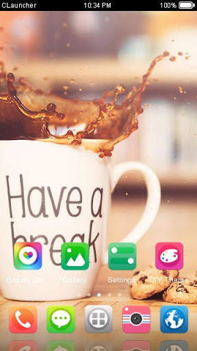 Coffee Break Theme HD screenshot 3
