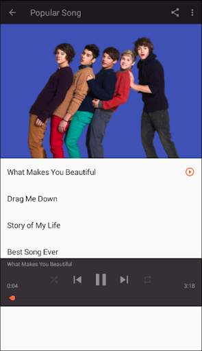 One Direction Popular Songs screenshot 3