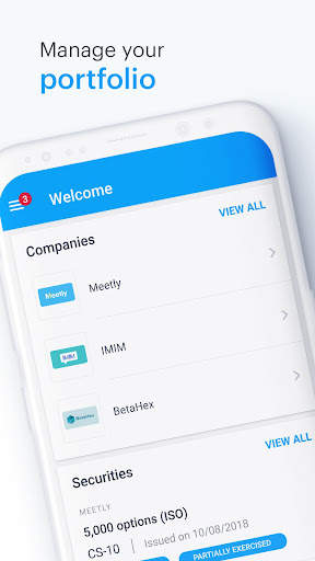 Carta - Manage Your Equity screenshot 1