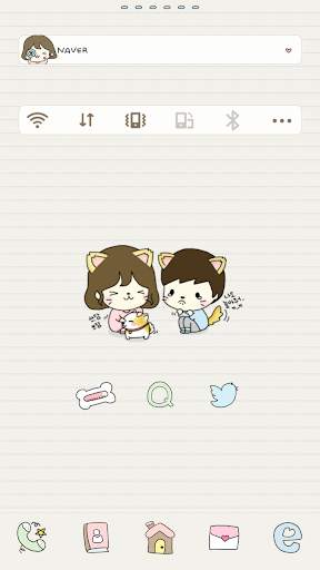 Jealousy dodol luancher theme screenshot 5