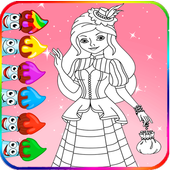 Princess Coloring icon