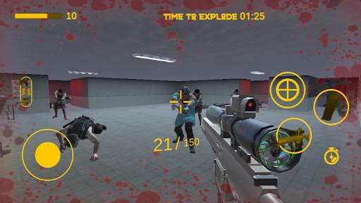 Zombie Hospital : Offline Zombie Shooting Game screenshot 2