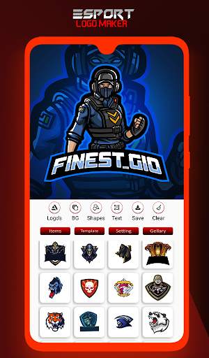 Logo Esport Maker | Create Gaming Logo Maker screenshot 1