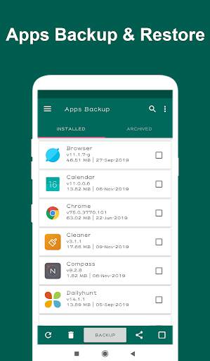 App Backup & Restore -Super App Backup & Restore screenshot 1