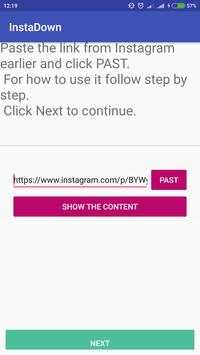 InstaDown - Insta Downloader Save Videos and Image screenshot 3
