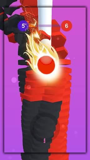 Helix Stack Smash 3D : Jump Bouncing Ball screenshot 4