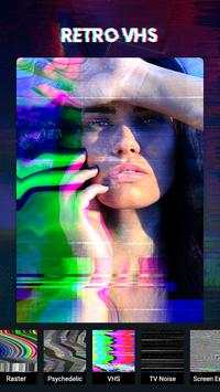 3D Glitch Effects - VHS, Vintage Camera 2 تصوير الشاشة