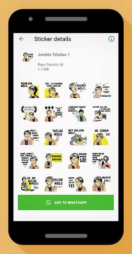 Sticker Jomblo Bucin Happy Ngenes Lucu screenshot 3